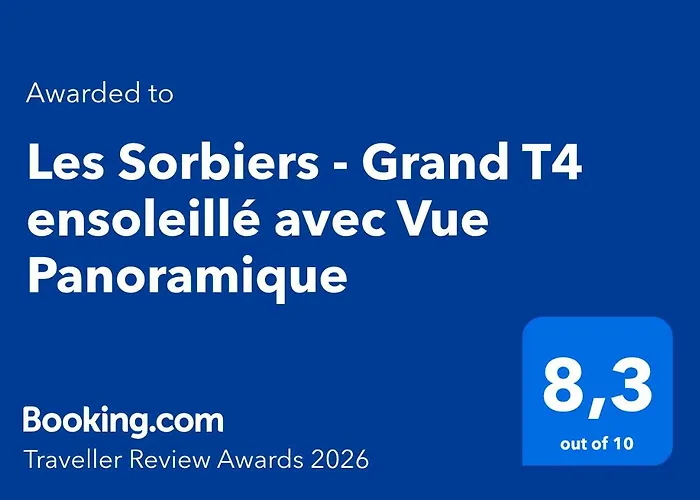 Les Sorbiers - Grand T4 Ensoleille Avec Vue Panoramique *